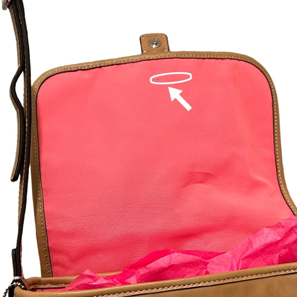 NWOT Coach HADLEY Leather Field Bag - Picture 9 of 13